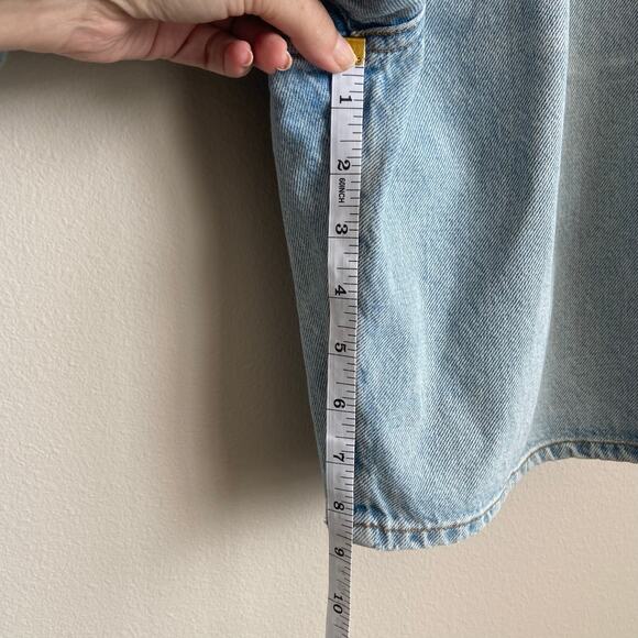 Agolde Vida High Rise Relaxed Straight Denim Shorts Size 29 NWT - Picture 7 of 8